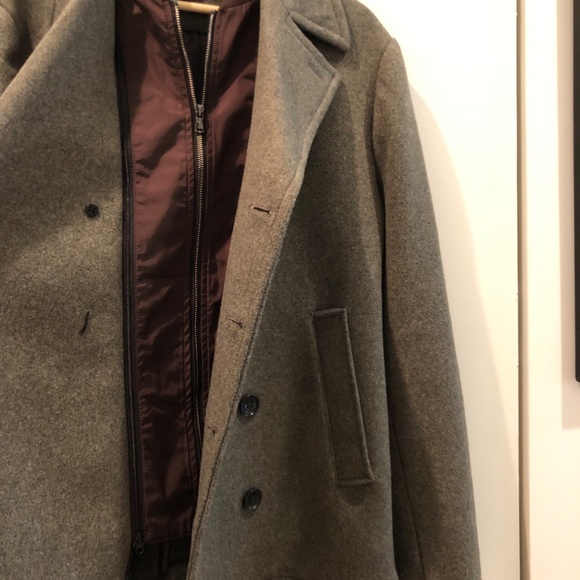 Michael Kors Gray Peacoat - Picture 6 of 9